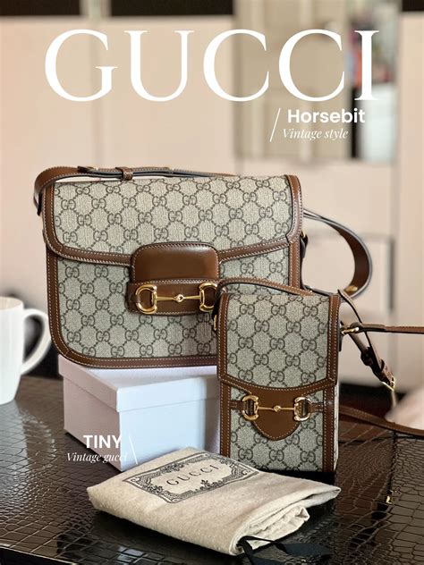 gucci tas horsebit|gucci horsebit 1955 shoulder bag review.